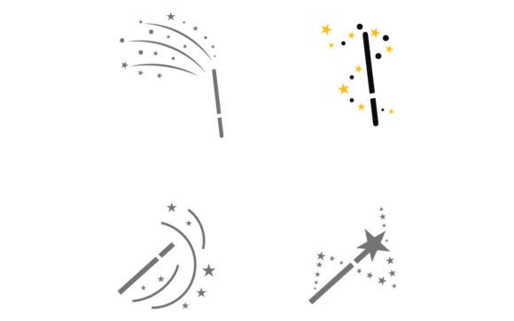 Download Vector Magic Wand Logo Icon - Premium Resources